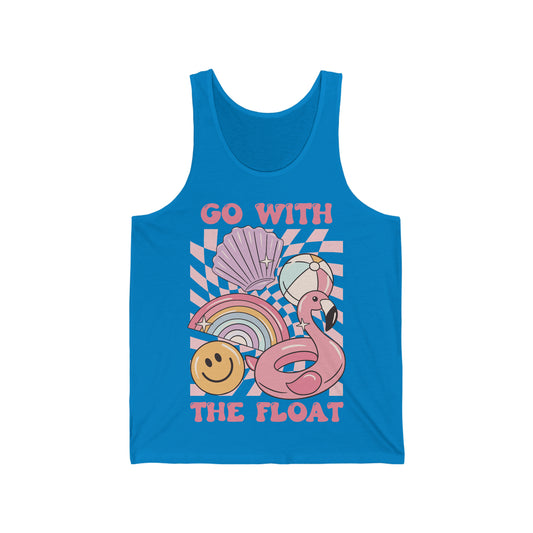 Go With the Float Unisex Tank